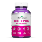 Herbiotics Biotin Plus 250 Mcg
